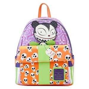 Loungefly Disney Nightmare Before Christmas Scary Teddy Present Mini Backpack